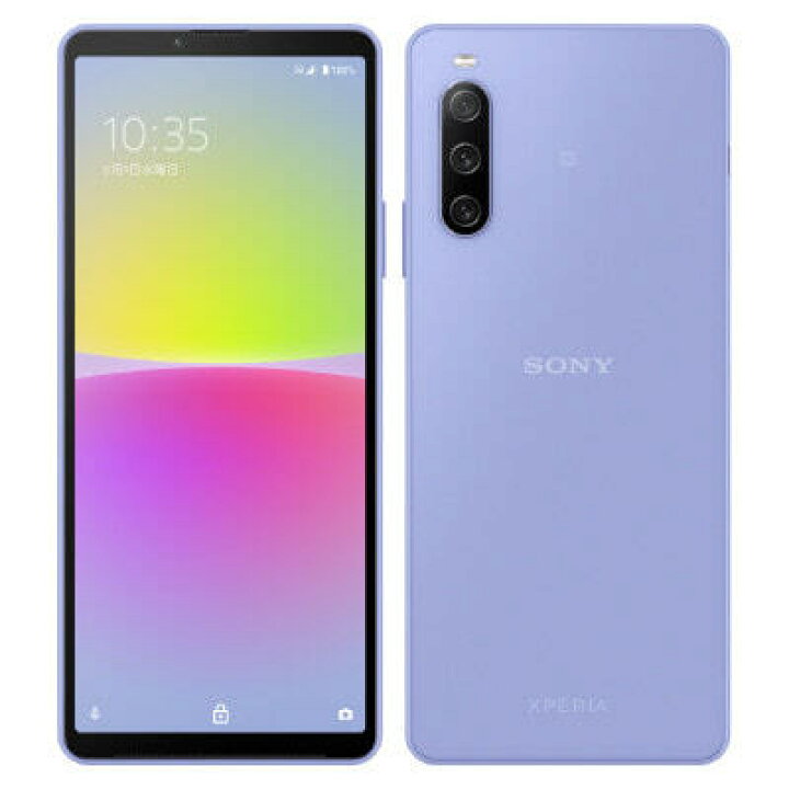 楽天市場】セイモバイル☆SIMフリー 楽天版 Xperia 10 IV ラベンダー  