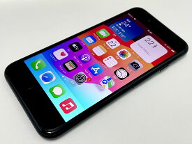 【中古：A】SIMフリー iPhone SE(第3世代) 128GB ミッドナイト　白ロム