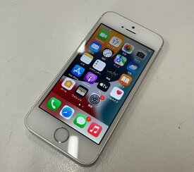 【中古Aランク 】SIMフリー iPhoneSE 16GB シルバー白ロム