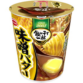 エースコック タテ型飲み干す一杯 味噌バター味ラーメン 67g×12個入り (1ケース) (KT)