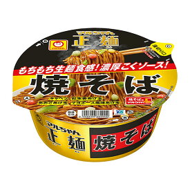 マルちゃん　正麺カップ　焼そば 126g×12個入り(1ケース)（KT）