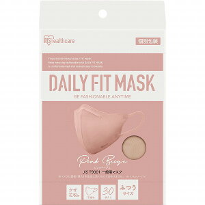 DAILY FIT MASK ���� �ӂ��T�C�Y RK-30SPB �s���N�x�[�W�� 30��