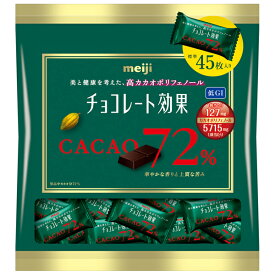明治　チョコレート効果カカオ72％大袋 225g×12個入り(1ケース)（YB）