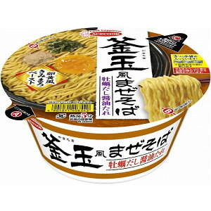 エースコック 釜玉風まぜそば 牡蠣だし醤油たれ 124g×12個入り (1ケース)