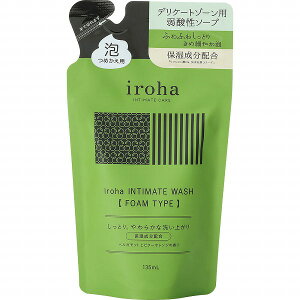 iroha INTIMATE WASH�yFOAM TYPE�z�l�ߑւ��p