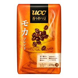 UCC 香り炒り豆 モカブレンド AP 270g×6個入り×2箱 (計12個) (KT)