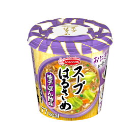 エースコック スープはるさめ 柚子ぽん酢味 32g×6個入り×6箱（計36個） (KT)