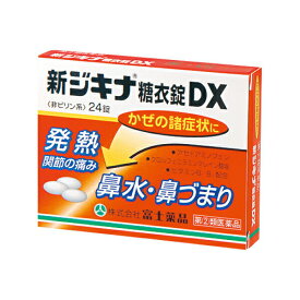 ★【指定第2類医薬品】 新ジキナ糖衣錠DX (24錠) RD