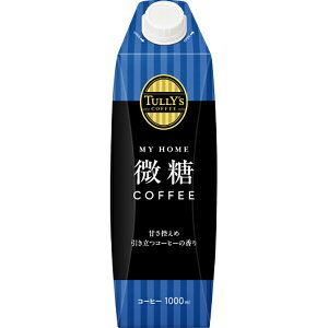 ɓ TULLY'S COFFEE MY HOME  Lbvt 1000ml×6{ (1P[X)