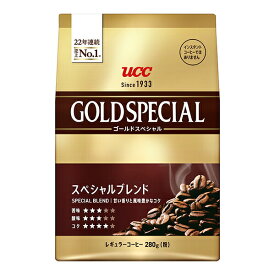 UCC　ゴールドスペシャルブレンド袋 280g×6個入り(1ケース)（KT）