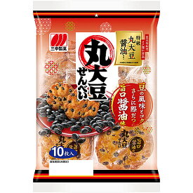 三幸製菓　丸大豆せんべい旨口醤油味 10枚×12個入り(1ケース)（SB）
