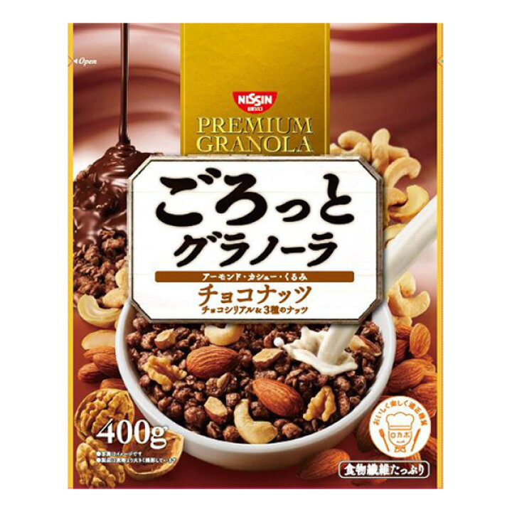 楽天市場 日清シスコ ごろっとグラノーラ チョコナッツ 400g 6個入り 1ケース Sb セイムスネットショップ 楽天市場 日清シスコ ごろっとグラノーラ チョコナッツ 400g 6個入り 1ケース Sb セイムスネットショップ
