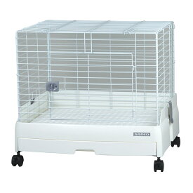 三晃商会　サンコー　イージーホームエボ　60−WH　（樹脂スノコ仕様）（うさぎ、ケージ、お家）