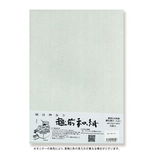越前和紙ろまん 簾目紙 厚口 白ME-703 A4 厚さ0.14mm20枚入り プリンター用紙 簾状の凹凸のあるOA和紙