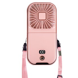 【11/8〜11/11限定！ 全品P10倍】ハンディファン 軽量 薄型 USB バッテリー 充電式 コンパクト 手持ち 首かけ 卓上 アウトドア ハンディ扇風機 手持ち扇風機 折りたたみ 卓上扇風機 小型扇風機 携帯扇風機 【クリックポスト】