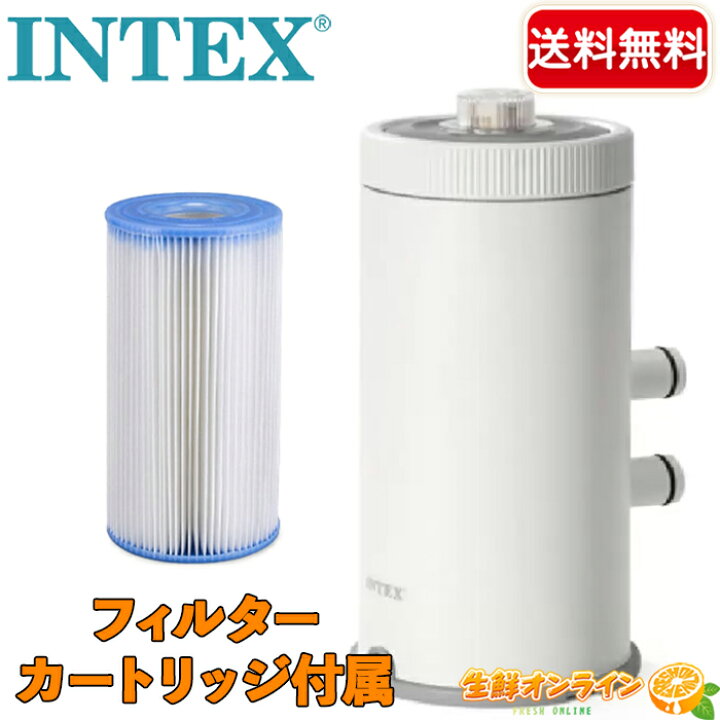 未使用新品INTEXプール＆ろ過フィルターポンプ