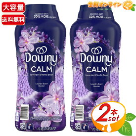 【Downy】ダウニー インフュージョン カーム ビーズ ラベンダー&バニラビーンズ 紫 特大容量 1.13kg×2セット 香り付けビーズ 香りづけ専用 洗濯ビーズ 加香剤 芳香剤 アメリカ製 洗濯用品 業務用【costco コストコ コストコ通販】★送料無料★