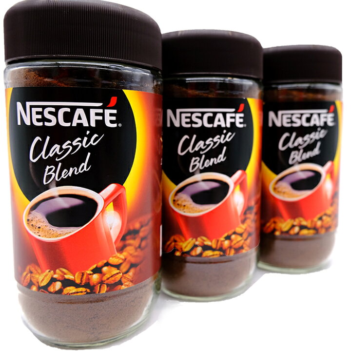 楽天市場】≪175g×6本≫【NESCAFE】ネスカフェ クラシック ブレンド 瓶 大容量! 珈琲 インスタントコーヒー コーヒー ネスレ Nescafe Classic Blend 【costco コストコ コストコ通販】☆送料無料☆ : 生鮮オンライン FRESH ONLINE