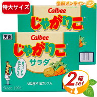 ≪計24個入≫【Calbee】じゃがりこ サラダ 684g(57g×12個) じゃがりこの定番 大容量 カルビー スナック…