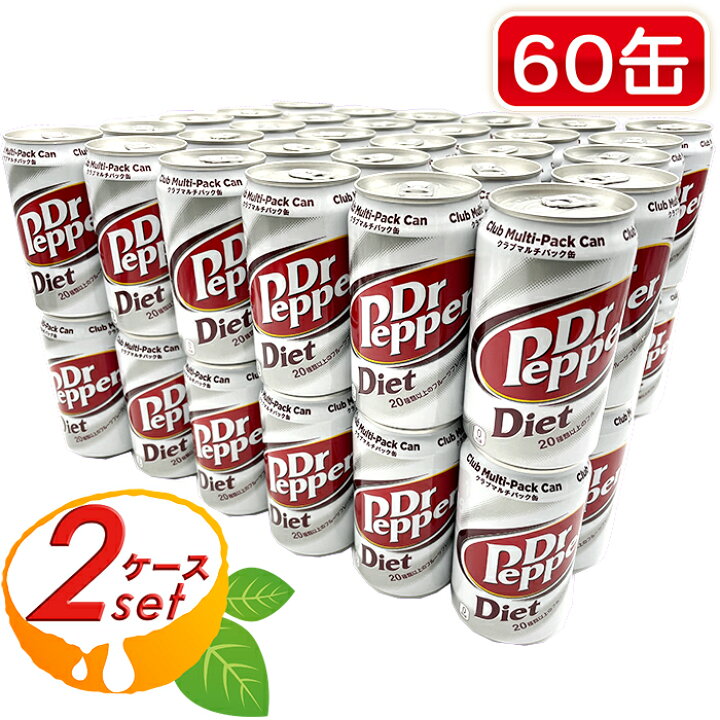 楽天市場】≪60缶セット≫ 【ダイエットドクターペッパー】Diet Dr 