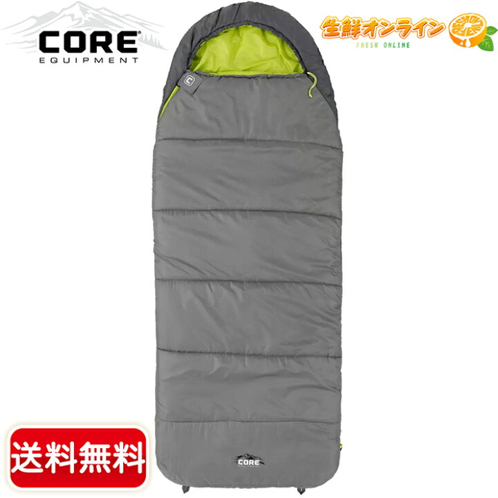 楽天市場】【Core】コア 30F ハイブリッド寝袋 洗濯可能 噛み込み防止 