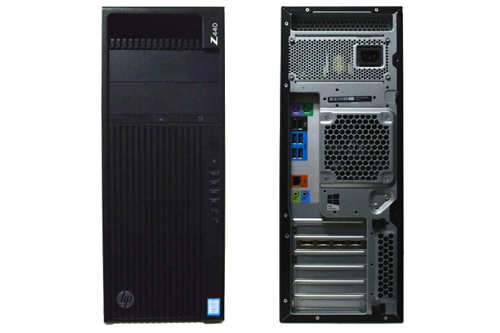 爆売り！】 デスクトップパソコン 中古 パソコン Windows 10 オフィス付き 新品 SSD 換装 HP Z440 Workstation MT  オクタコア 8コア 16スレッド 第5世代 Xeon メモリ 32G 1TB HDD 2TB NVIDIA Quadro P2000