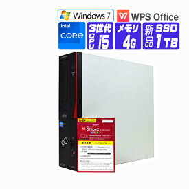 【中古】 Windows 7 Pro 32bit 新品 SSD 富士通 FMV ESPRIMO D582 第3世代 Core i5 メモリ 4G SSD 1TB DtoD リカバリ作成機能 DVDROM パラレル 中古デスクトップパソコン 中古パソコン オフィス付き