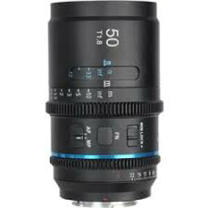 SIRUI Astra �I�[�g�t�H�[�J�X �A�i�����t�B�b�N�V�l�����Y 50mm T1.8 1.33x Full Frame/�u���[�t���A SIRUI AST-50-LB-JP ���C�JL /�P�œ_�����Y