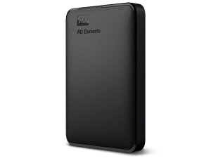Western Digital WDBUZG0020BBK-JESE �|�[�^�u���^ /2TB �O�t��HDD USB-A�ڑ� WD Elements Portable