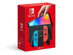 Nintendo Switch�L�@EL���f��Joy-Con(L)�l�I���u���[/(R)�l�I�����b�h HEG-S-KABAA �V�i