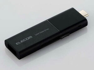 �G���R�� ESD-EWB0250GBKR [�u���b�N] USB Type-C(TM)/USB-A�R�l�N�^�[�Ή��O�t���|�[�^�u��SSD 250GB