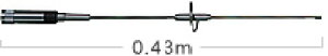 �yNR770S�z144/430MHz�� �������A���e�i �A�}�`���A�������[�r���A���e�i ���d�g�H��(Diamond Antenna)