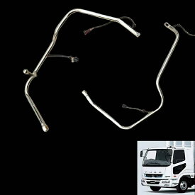 三菱 ふそう 4t ベストワンファイター 標準 H17/11〜 メッキ ミラーステー 電動ミラー用 電動熱線付 ミラーアーム