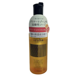 iroha INTIMATE WASH �t�H�[���^�C�v 150mL �A�\�[�v �f���P�[�g�]�[����p ��_�� �ێ������z�� ��h�� �j�I�C�P�A �t�F���P�A �A�^�C�v �{�f�B�\�[�v