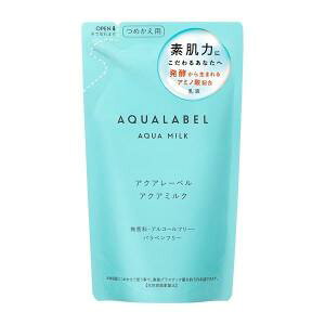 《資生堂》 アクアレーベル アクアミルク つめかえ用 117mL