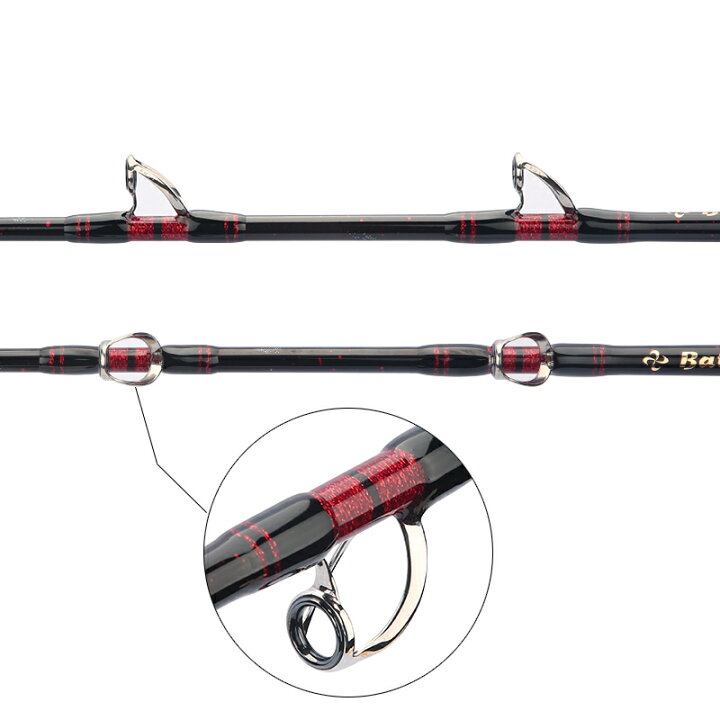 楽天市場 バトルシップス 釣り竿 釣竿 海釣り185 0 400号 泳がせ スタンディング モロコ クエ キハダマグロ マグロ カンパチ カツオ ヒラマサ ブリ アカムツ 大物 コマセキハダ スタンディング泳がせ 総糸巻 ウルシブラック 正道商事 楽天市場店