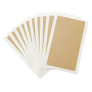 【クリックポスト対応】タトゥー隠しシール (LL) 10枚入り イエローオークル大判 透けない しっかり隠れる TATOO 傷跡 あざ隠し カバー 刺青 カットができる tatoo cover 水に強い