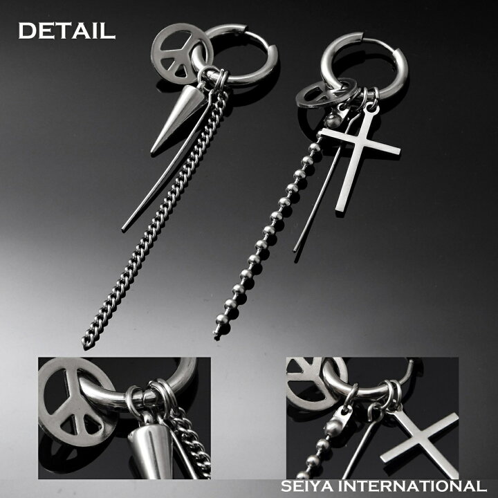 楽天市場】bts ジミン ピアス 着用 デザイン btsピアス フープピアス 