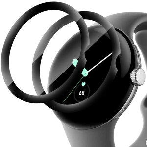 Miimally3ZbgzPixel WatchptB PMMA+PC Google Pixel Watch/Pixel Watch2p X}[gEHb`tیtB wh~ CAȂ ߗ ȒP\t یtB Google O