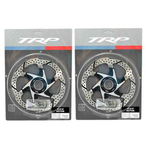TRP TRP-42 DHR and E-MTB Only 2.3mm Thickness Disc Brake Rotor 6-Bolt 180mm, 2PCs, STB2204