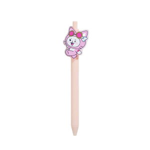 ソロモン商事 WDZY ボールペン MAKE UP BALL PEN ペン 筆記具 キャラクター文具 かわいい プリント キャラプリ LYA CHUNG-EE TUK HATT CABBIT リャー チョンイ トゥク ハット キャビット