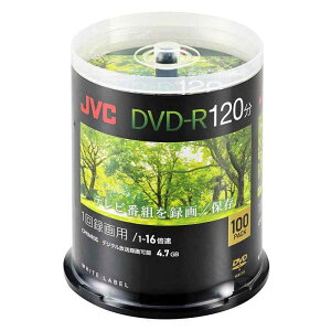 rN^[(VICTOR) JVC 1^p DVD-R 120 Ж1w 1-16{ 100 fB[K ̑ v[J[̃R[_[mF zCgfBXN VHR12JP100SC2