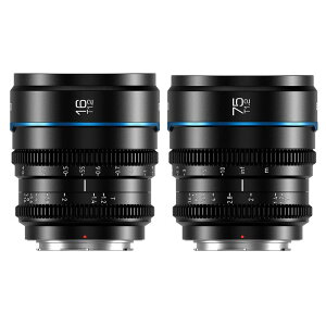 SIRUI Night Walker T1.2 S35 �V�l�����Y�Z�b�g 16mm, 75mm ����a�}�j���A���t�H�[�J�X�����Y (MS-2SXB, X�}�E���g, �u���b�N)