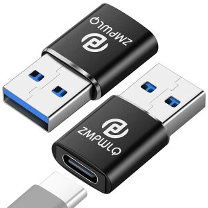 PL ZMPWLQ USB-C  USB 3.0 �ϊ��A�_�v�^ 2�Z�b�g Type C USB-A �ő�5Gbps USB Type-C �ϊ��A�_�v�^ USB 3.0 �����f�[�^�]�� OTG�Ή�