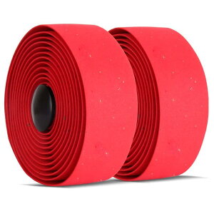 自転車 バーテープ ドロップハンドルバーテープ ロードバイク エンドプラグ付き EVA製 左右セット SPG3