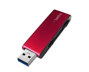 I-O DATA USB 3.0/2.0対応 超高速転送USBメモリー レッド 64GB TB-3X64G/R