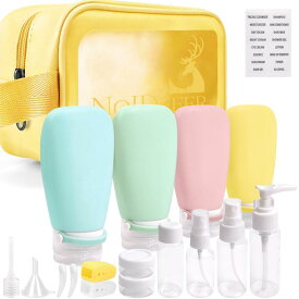 Noideeer 18個 旅行用ボトルセット トイレタリー用 TSA承認