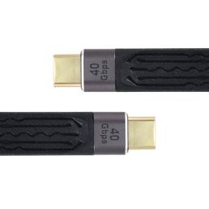 NFHK Type-C USB-C �I�X-�I�X USB4 40Gbps 100W 8K �t���b�g�X���� FPC �f�[�^�P�[�u�� �m�[�g�p�\�R���d�b�p 13cm
