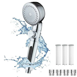 【2025究極進歩モデル 増圧モデル塩素除去】Hefo シャワーヘッド 節水 マイクロナノバブル 節水 塩素除去 ミスト シャワー 水圧 強い マイクロバブル 毛穴 ケア 汚れ 除去 美肌 美顔 洗顔
