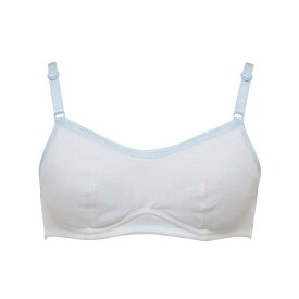 LECIEN(ルシアン) ガールズ はつブラ アジャスタータイプ 肌側 綿100% キャミソールジュニア 下着 ハーフキャミ